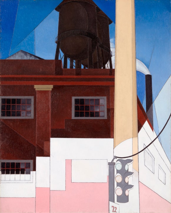 Picture of Charles Demuth's painting "And the Home of the Brave".